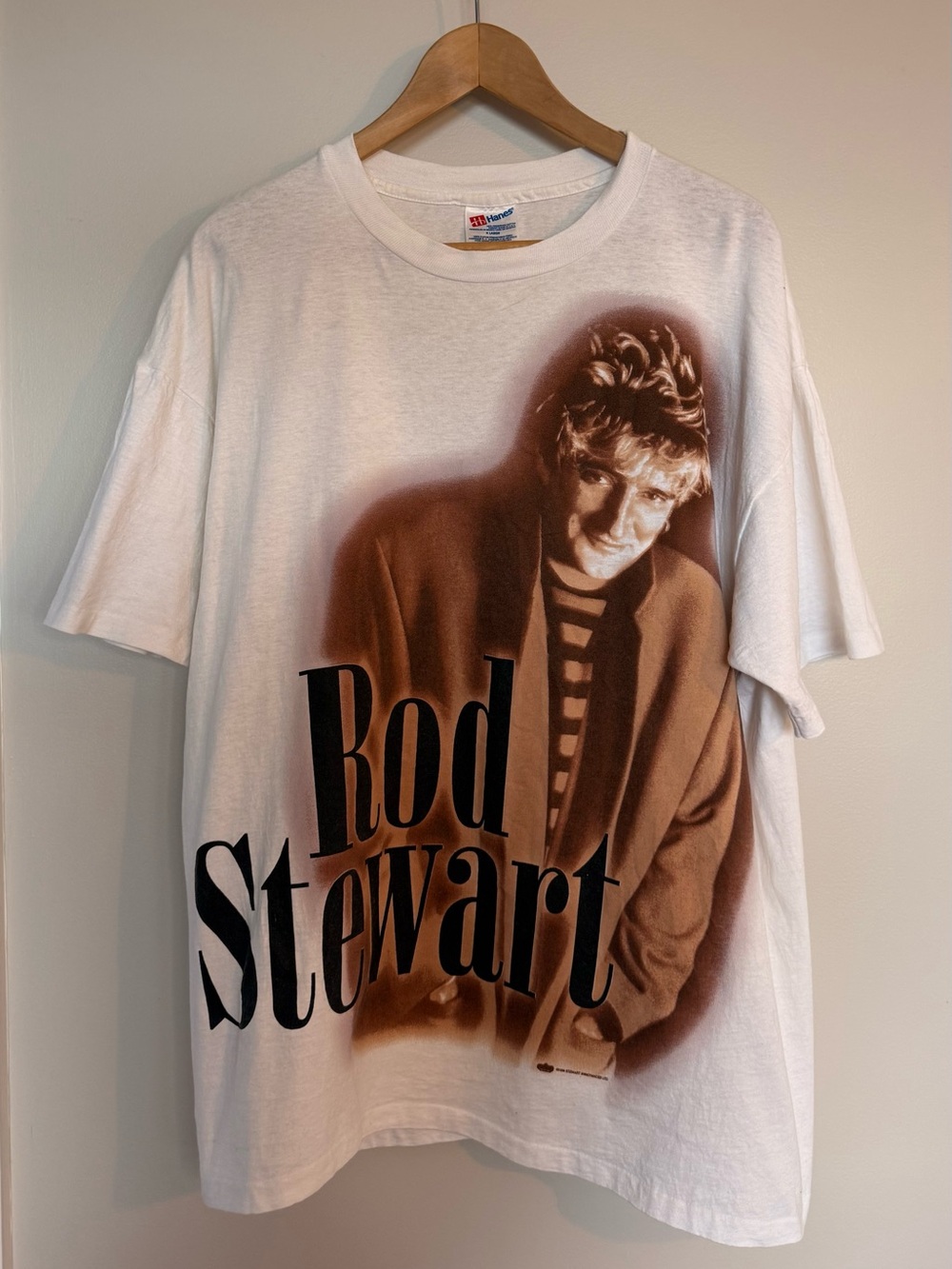 Vintage 1996 Rod Stewart In The Round Tour Concert T-Shirt